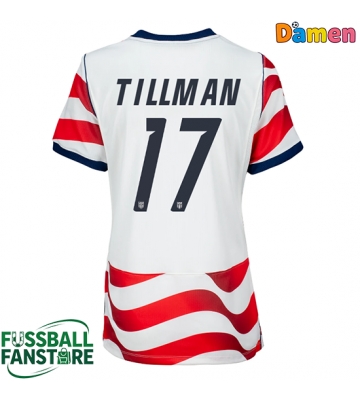 Vereinigte Staaten Malik Tillman #17 Replik Heimtrikot Damen WM 2026 Kurzarm